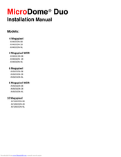 MicroDome AV4655DN-NL Installation Manual