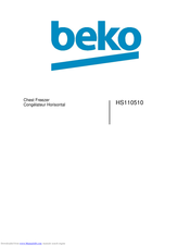 Beko HS110510 User Manual