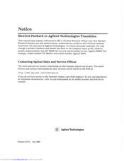HP 8445B Operation And Service Manual