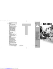Bosch BBZ series Instruction Manual
