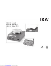 IKA RH basic 2 Operating Instructions Manual