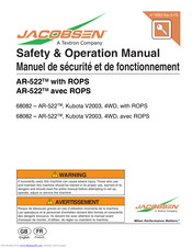 Jacobsen AR-522TM with ROPS Safety & Operation Manual
