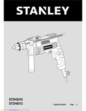Stanley STDH6513 Original Instructions Manual
