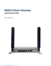 M2M IDG701AM-0T001 User Manual