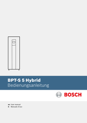 Bosch BPT-S 5 Hybrid User Manual