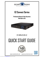 Security Tronix ST-NVR8-EZ Quick Start Manual
