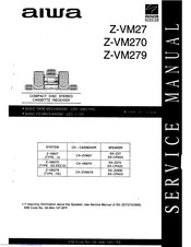 Aiwa Z-VM27 Service Manual