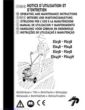 Pilote 88 ES045H Operating And Maintenance Instructions Manual