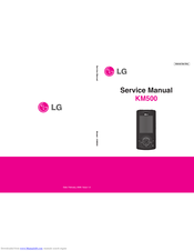 LG KM500 Service Manual