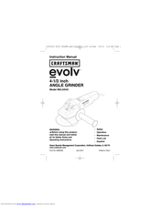 Craftsman evolv 900.24543 Instruction Manual