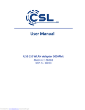 CSL 28283 User Manual