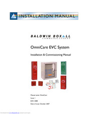 Baldwin Boxall OmniCare Installation Manual