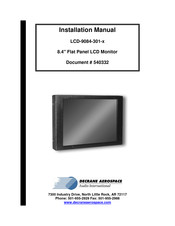 decrane aerospace lcd-9084-301-x Installation Manual