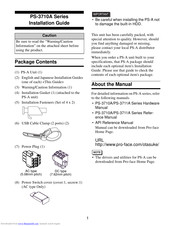 Pro-face PS3710A-T42-24V Installation Manual