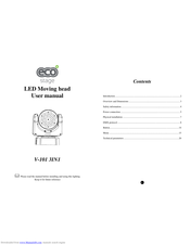ecoStage V-101 User Manual