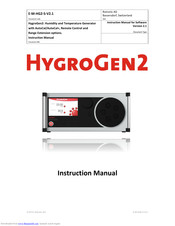 Rotronic hygrogen2 Instruction Manual