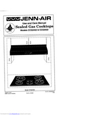 Jenn-Air CCG2522 Use And Care Manual