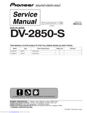 Pioneer DV-2850-S Service Manual