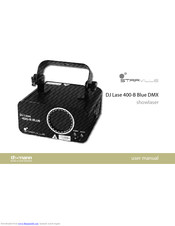 STARVILLE DJ Lase 400-B Blue DMX showlaser User Manual