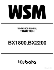 wsm BX2200 Workshop Manual