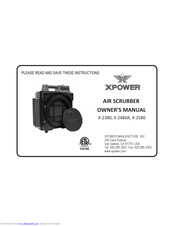 X-POWER X-2480A Owner's Manual
