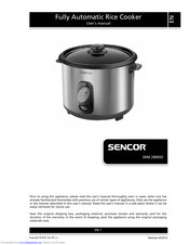 Sencor SRM 1550SS User Manual
