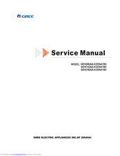 Gree GEH(18)AA-K3DNA1B/I Service Manual
