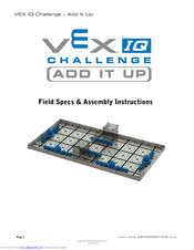 Vex Add It Up Assebly Instructions