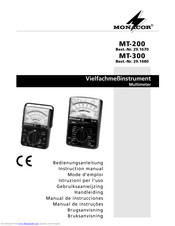Monacor MT-200 Instruction Manual
