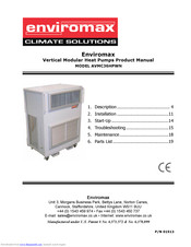 Enviromax AVMC36HPWN Product Manual
