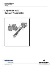 Emerson Oxymitter 5000 Instruction Manual