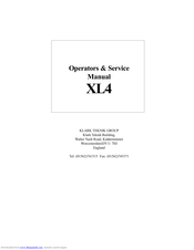 Klark Teknik XL4 Operators & Service Manual