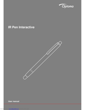 Optoma IR Pen Interactive User Manual
