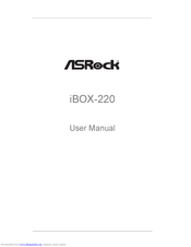 ASROCK iBOX-220 User Manual