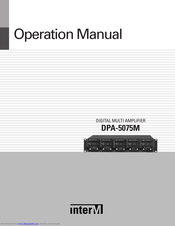 Inter-m DPA-5075M i Operation Manual
