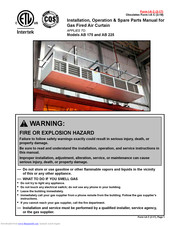 Nortek AB 225 Installation, Operation & Parts