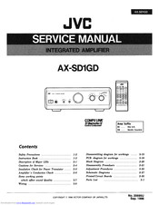 JVC AX-SD1GD Service Manual
