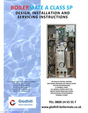 gledhill BMA 220 SP Design, Installation And Servicing Instructions