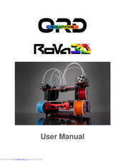 ORD solutions RoVa3D User Manual