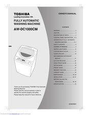 Toshiba AW-DC1000CM Owner's Manual