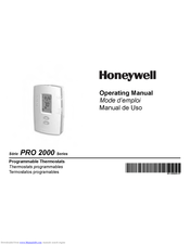 Honeywell PRO 2000 Series Operating Manual