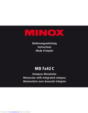 Minox MD 7x42 C Instructions Manual