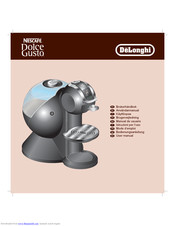 DèLonghi EDG700 User Manual