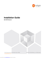 AirTight SA-250 Installation Manual