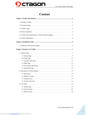 OCTAGON WL038 Manual