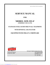 CEECO SSW-521-F Service Manual