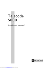 Bewator Telecode 5000 Installation Manual