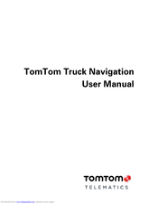 Tomtom Truck Navigation User Manual