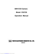 Teli CS3720 Operation Manual
