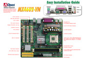 AOpen MX46U2-VN Easy Installation Manual